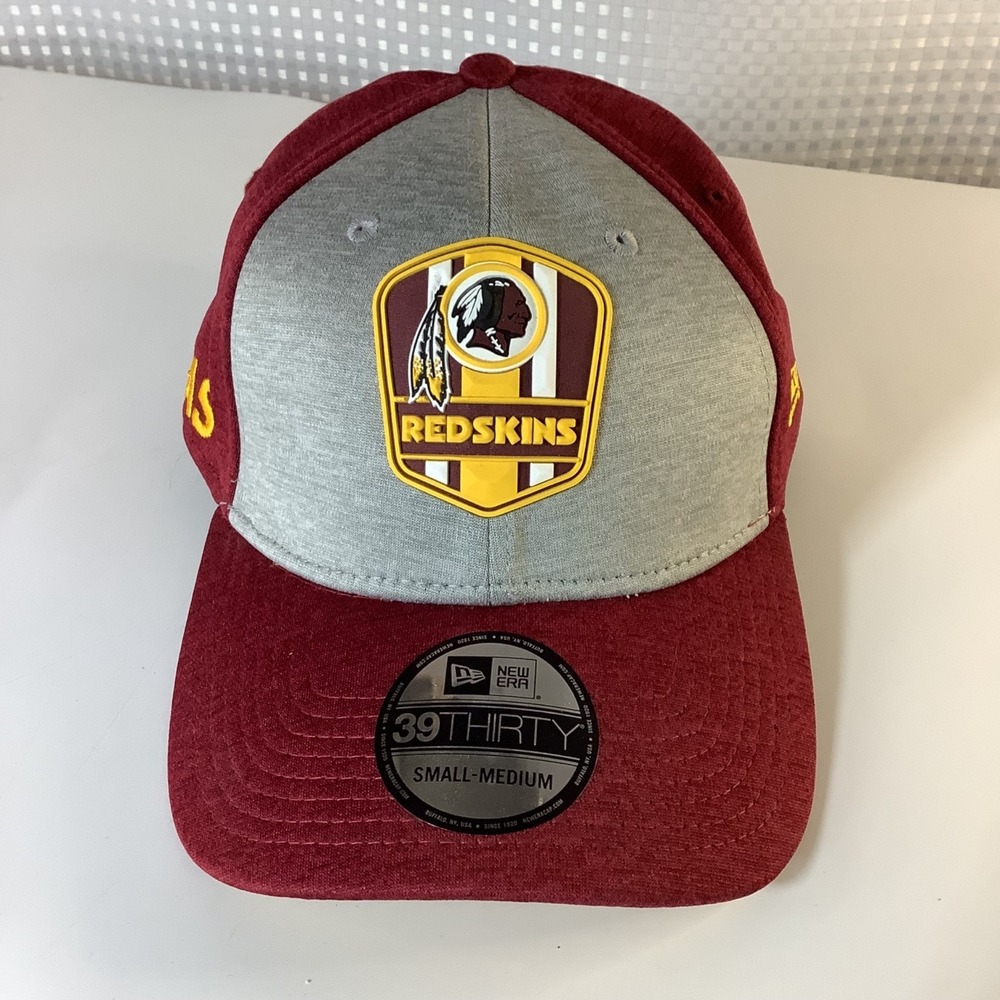 Washington Redskins NFL Hat 39Thirty Gray/Red Small - Medium